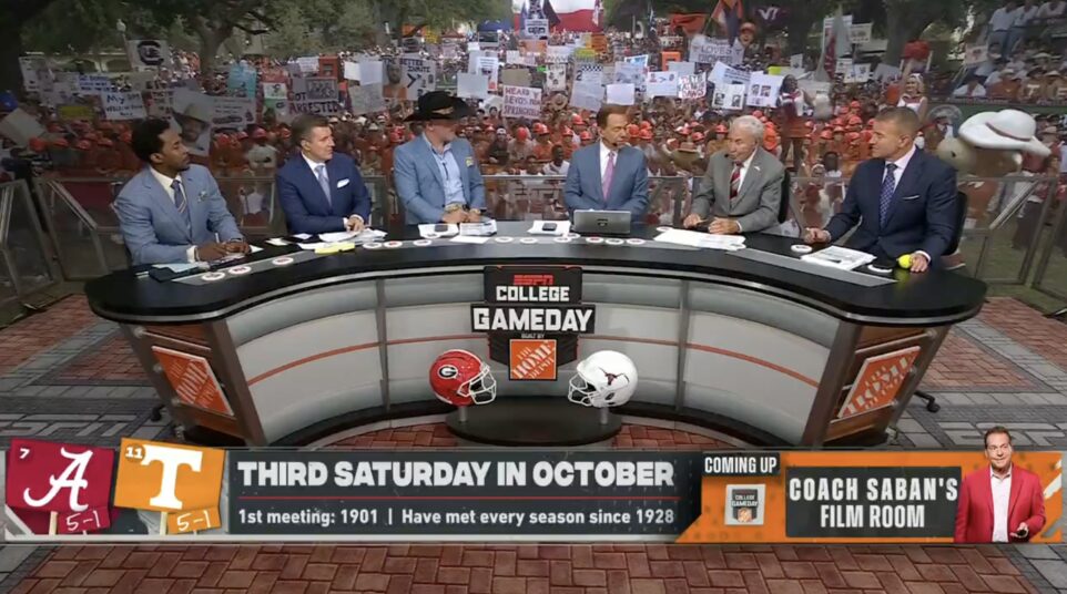 College GameDay crew, Scottie Scheffler make picks for key Week 8 SEC